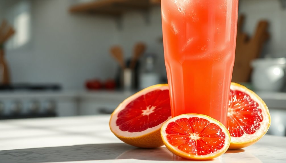 calories in grapefruit juice