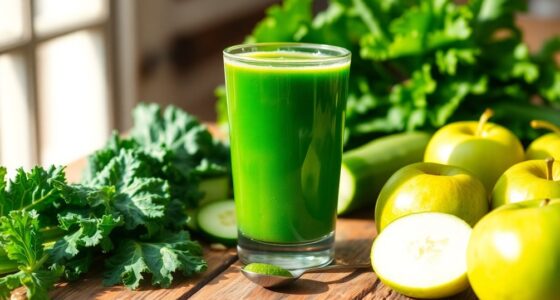 calories in green juice