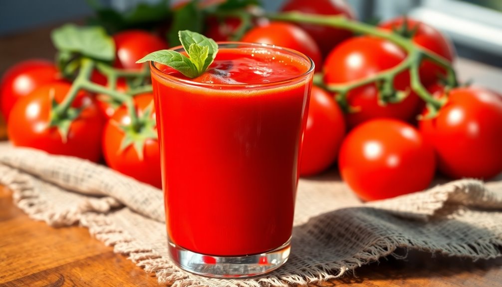 calories in tomato juice