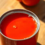 canned tomato juice shelf life