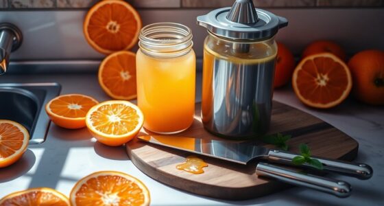 canning fresh orange juice