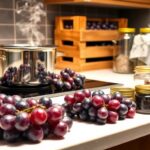 canning homemade grape juice