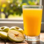 carbohydrate content in apple juice