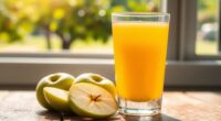 carbohydrate content in apple juice
