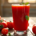 carbohydrate content in tomato juice