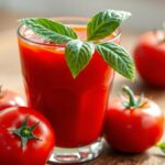 carbohydrate content in tomato juice