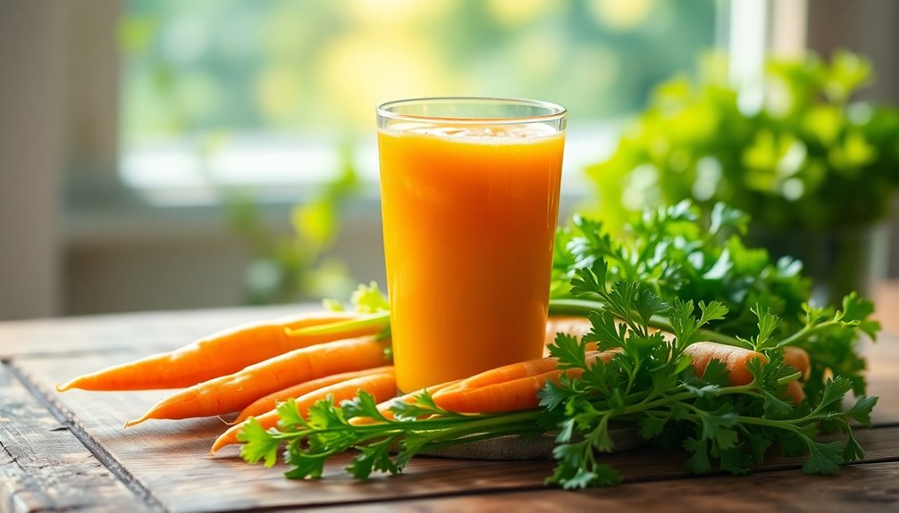 carrot celery juice benefits