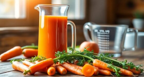 carrot juice daily intake