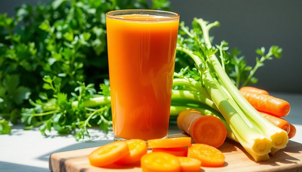 carrot juice supports liver health