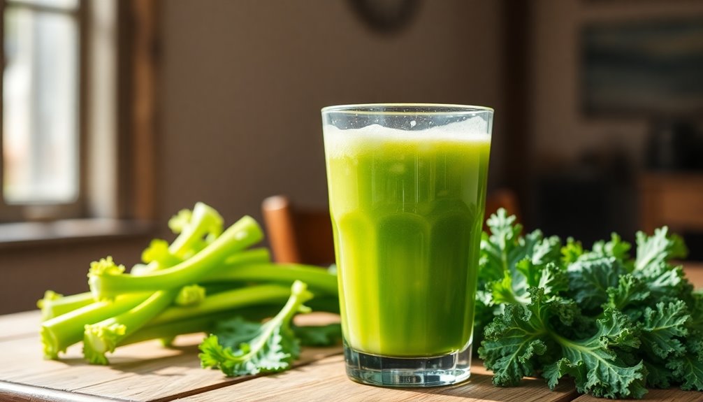 celery and kale juice benefits