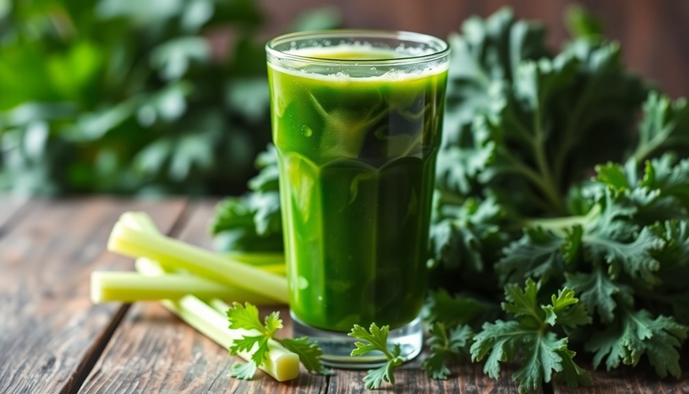 celery and kale juice benefits