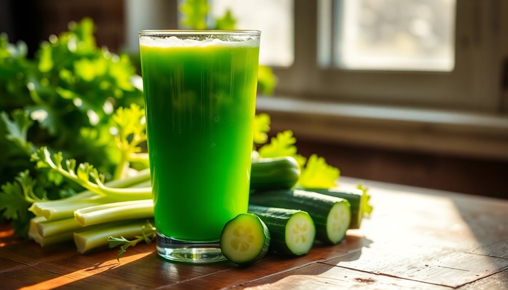 celery cucumber juice benefits