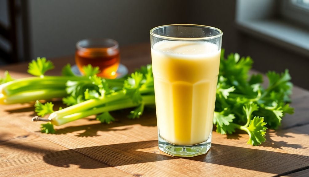 celery juice aids digestion