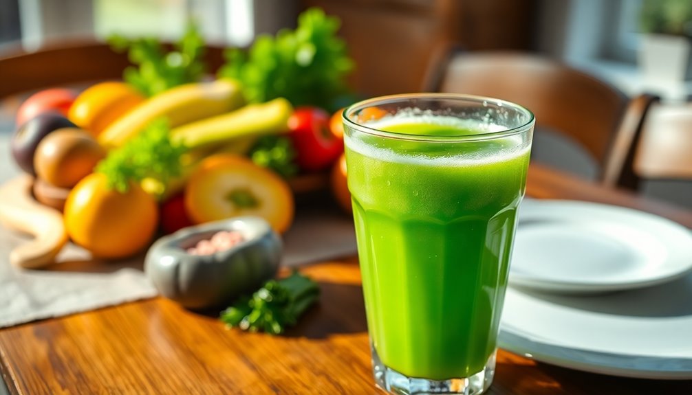 celery juice alleviates bloating