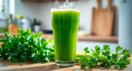 celery juice alleviates reflux