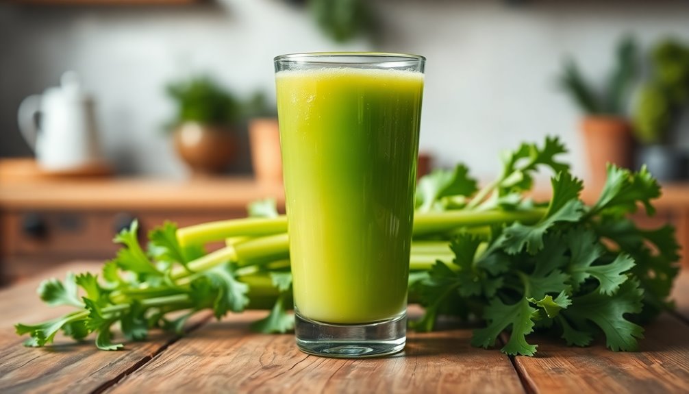 celery juice benefits antioxidants