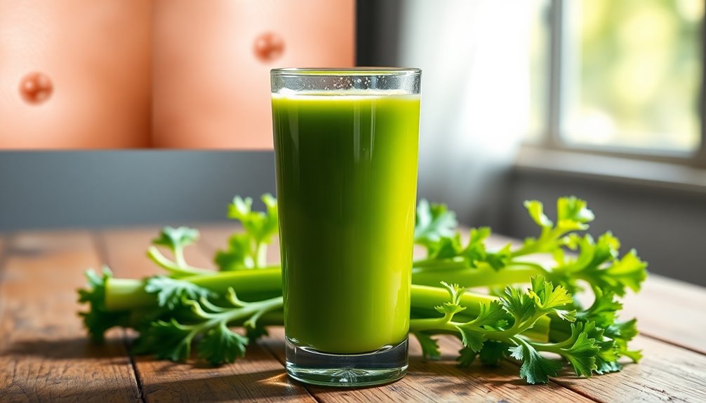 celery juice benefits skin