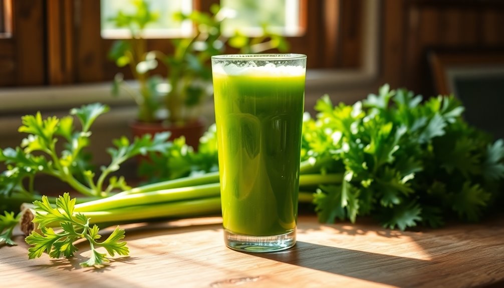 celery juice detoxification process