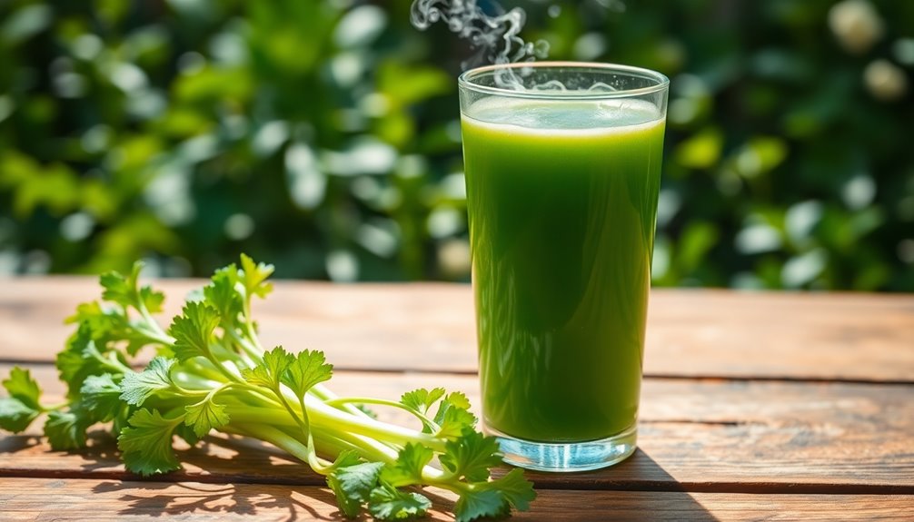 celery juice enhances hydration