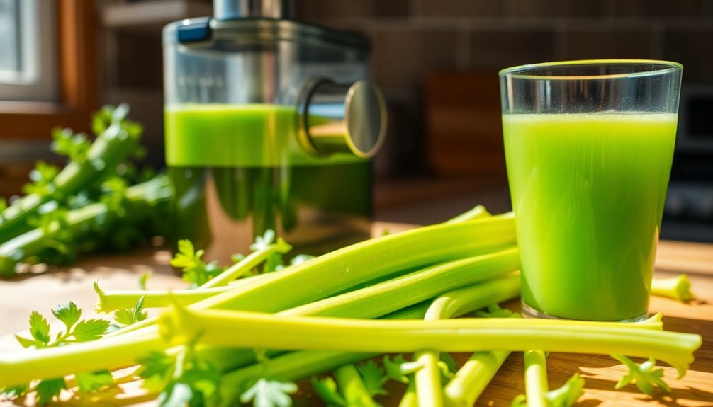 celery juice for hypertension relief