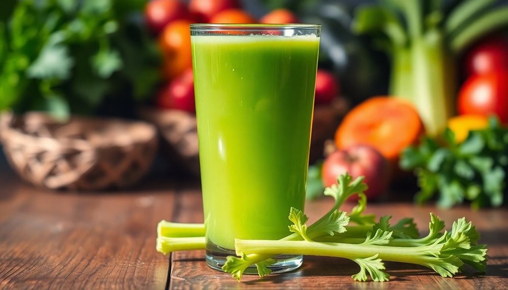 celery juice nutritional benefits