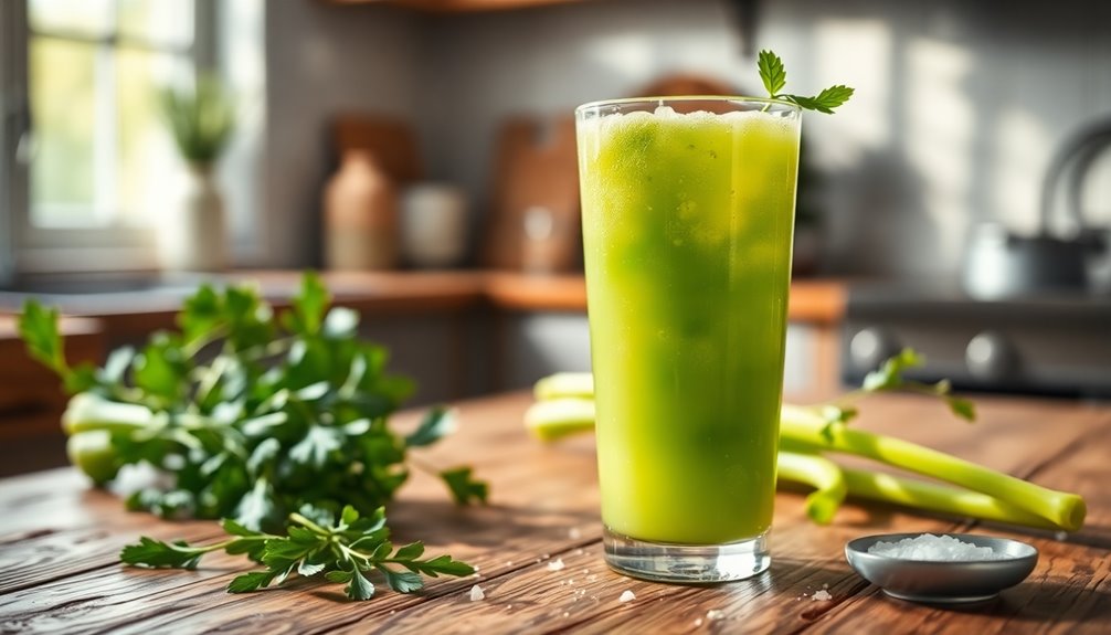 celery juice promotes gut health