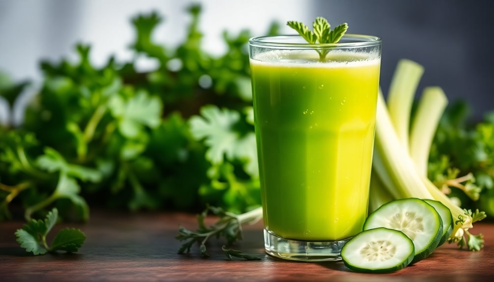 celery juice promotes gut health