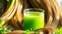 celery juice promotes hair health