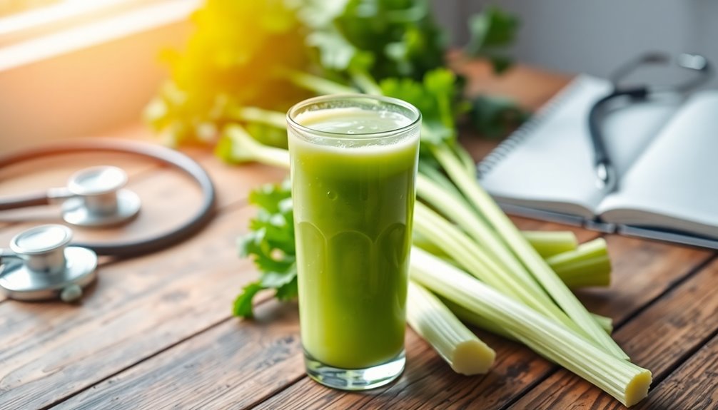 celery juice regulates blood sugar