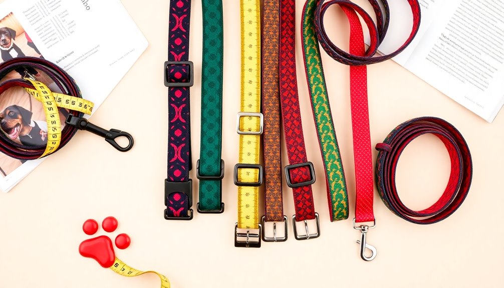 choosing dog collars and leashes