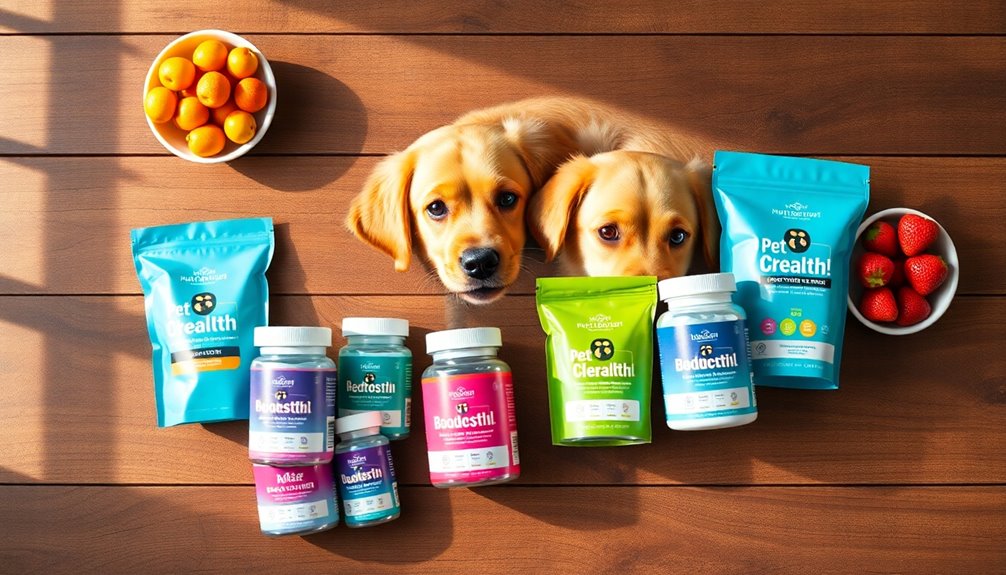 choosing pet health supplements