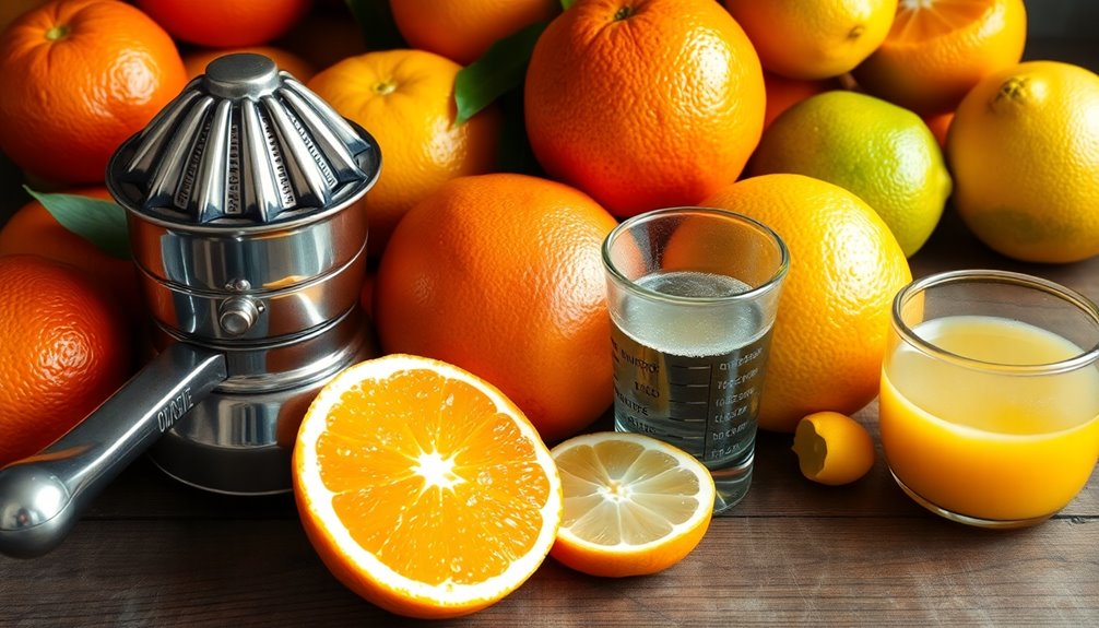 citrus fruit juice comparison