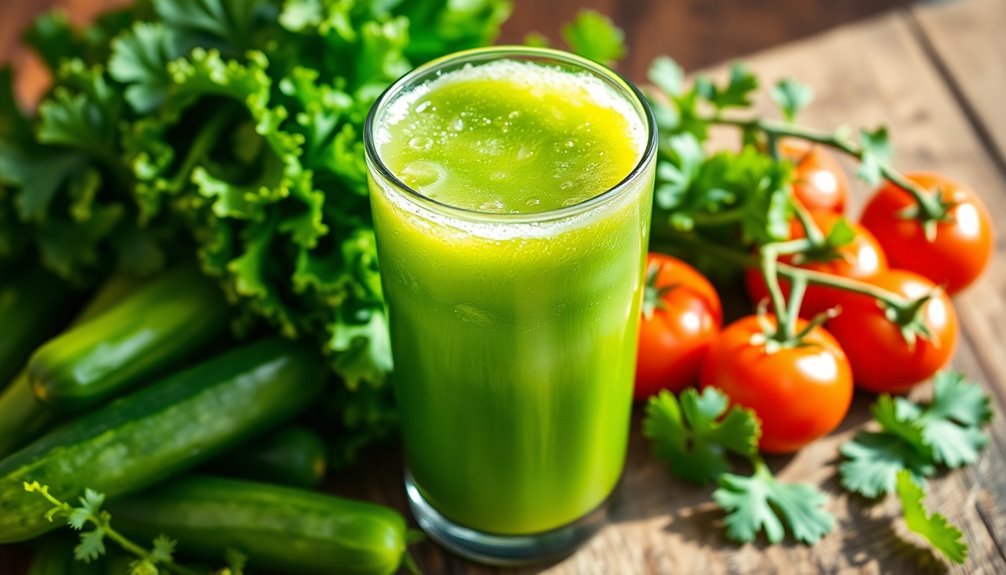 cleanse with vegetable juice