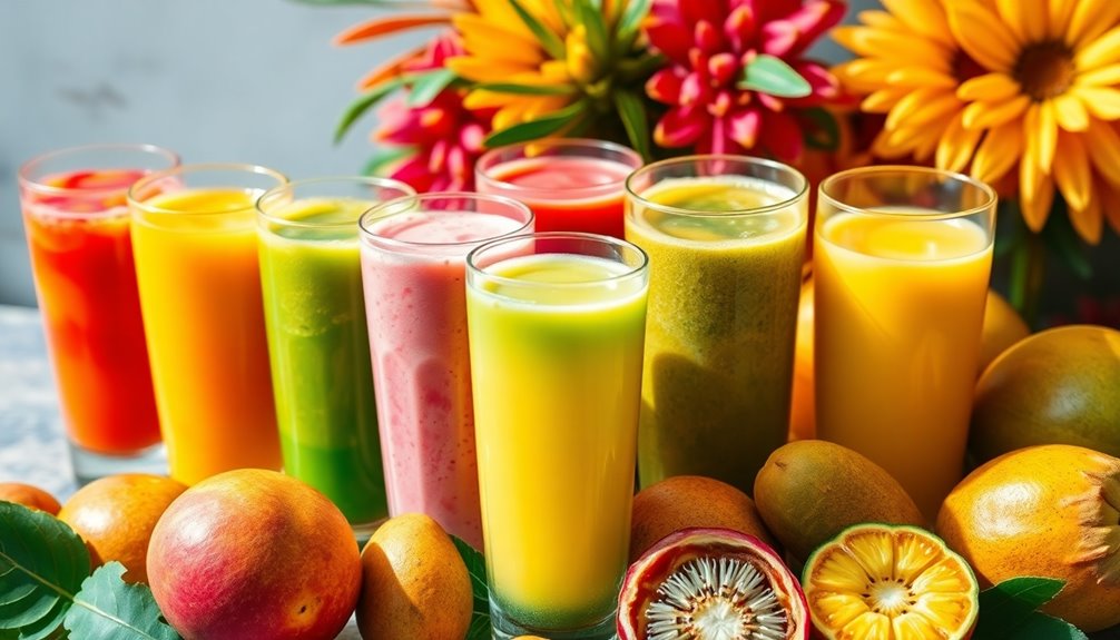 colombian tropical juice delights