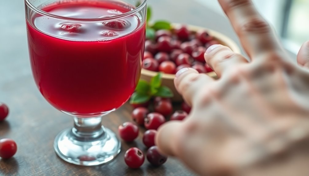 cranberry juice benefits aging