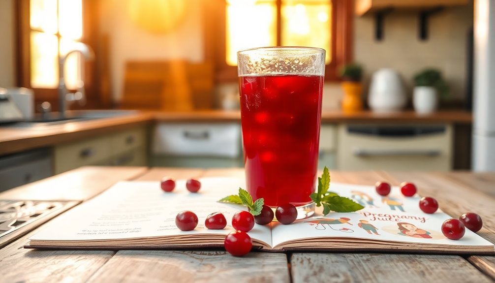 cranberry juice benefits pregnancy