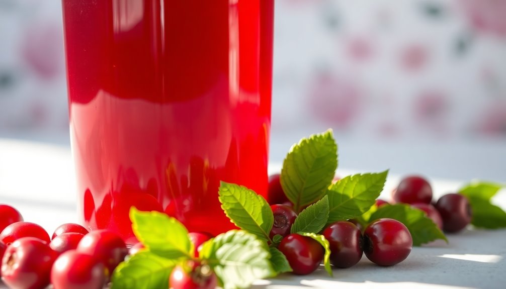 cranberry juice benefits women