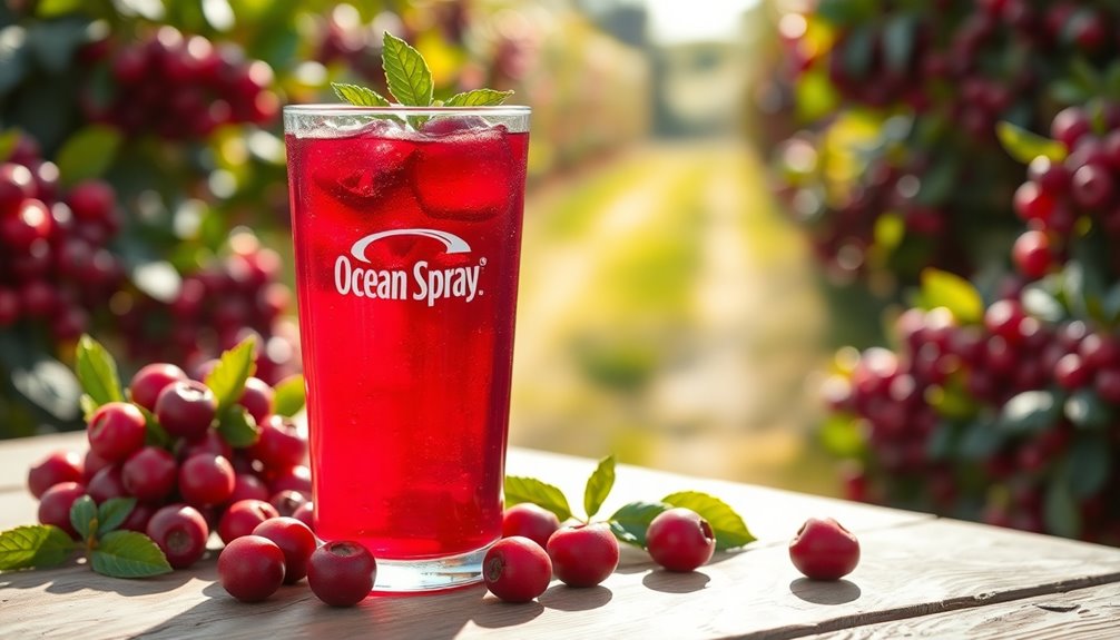 cranberry juice by ocean spray