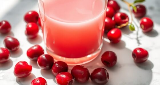 cranberry juice color explanation