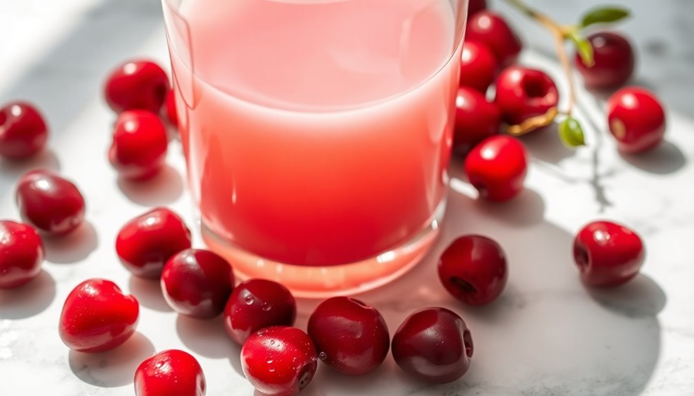 cranberry juice color explanation