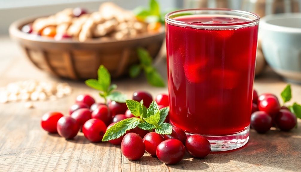 cranberry juice dietary tips