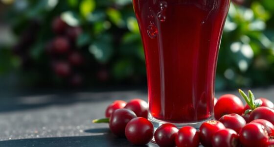 cranberry juice diuretic effects