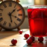 cranberry juice effectiveness timeline