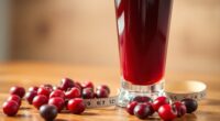 cranberry juice effectiveness timeline