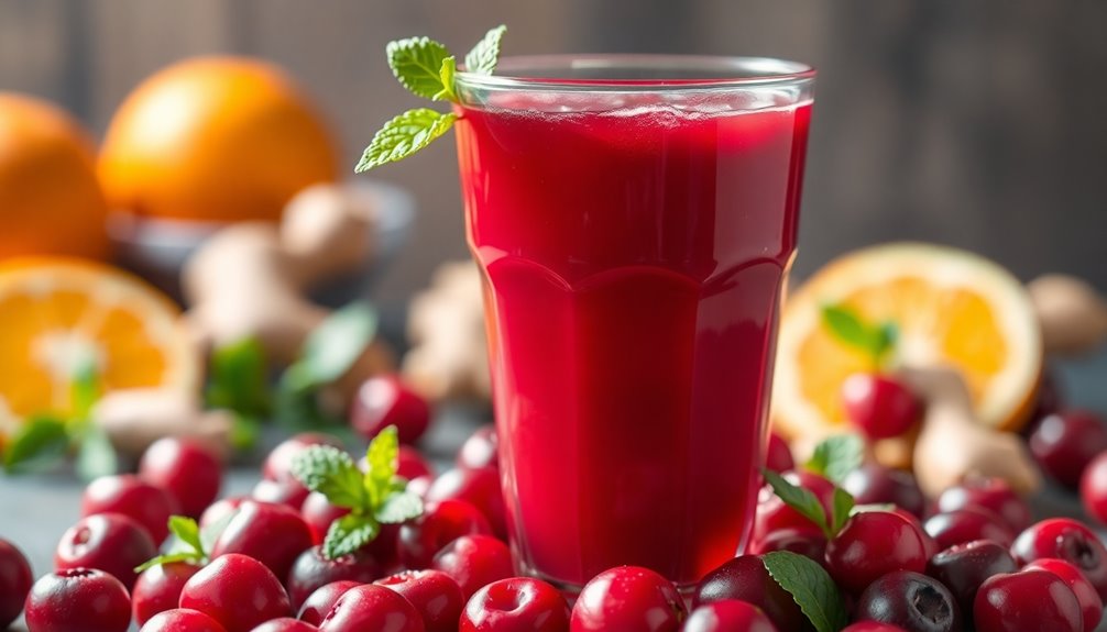 cranberry juice health benefits