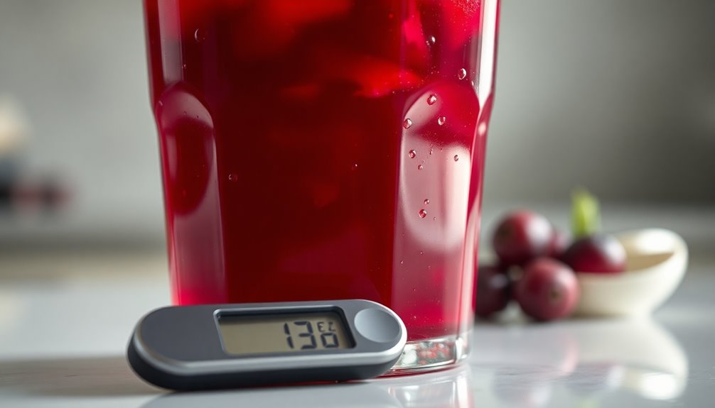 cranberry juice ph levels