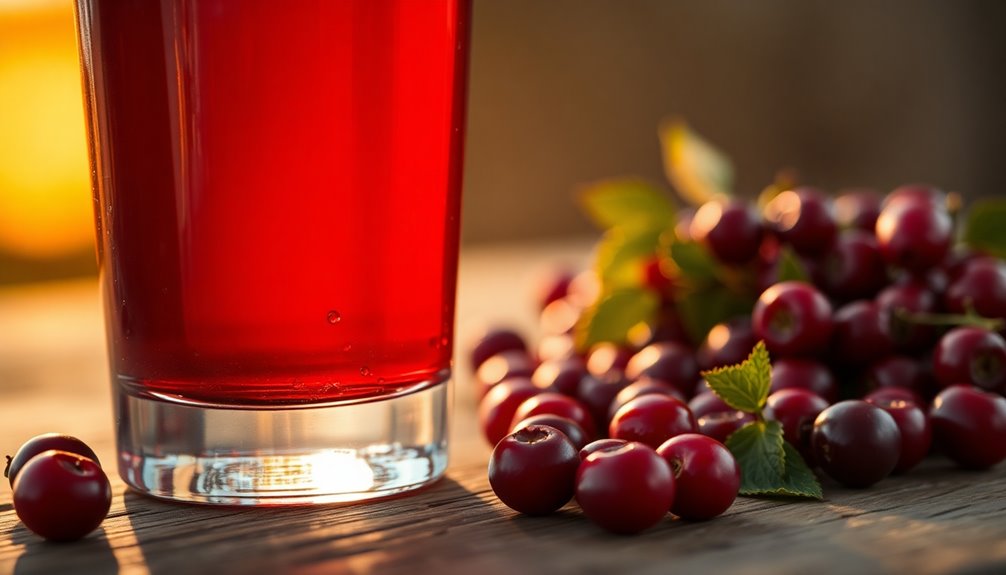 cranberry juice sexual effects