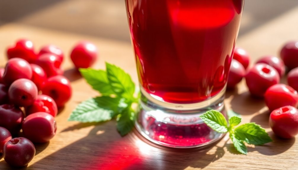 cranberry juice sugar content