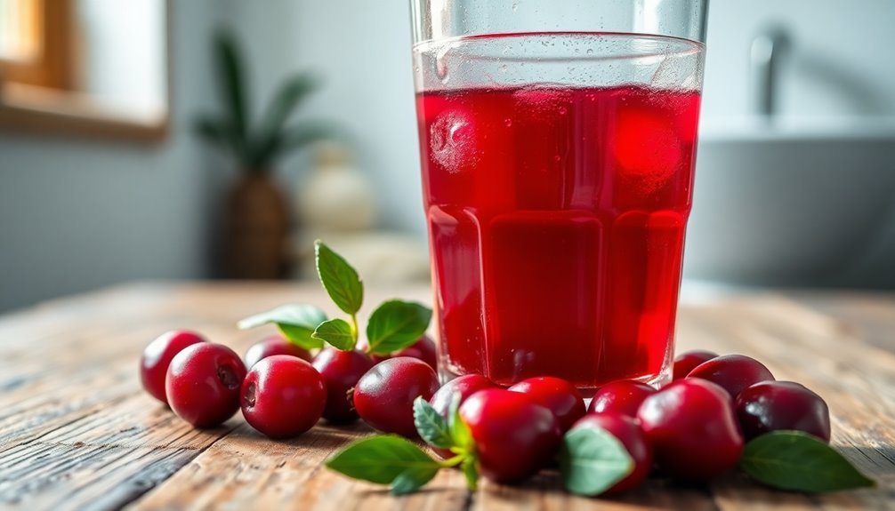 cranberry juice supports urinary health