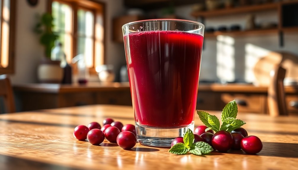 cranberry juice translation spanish